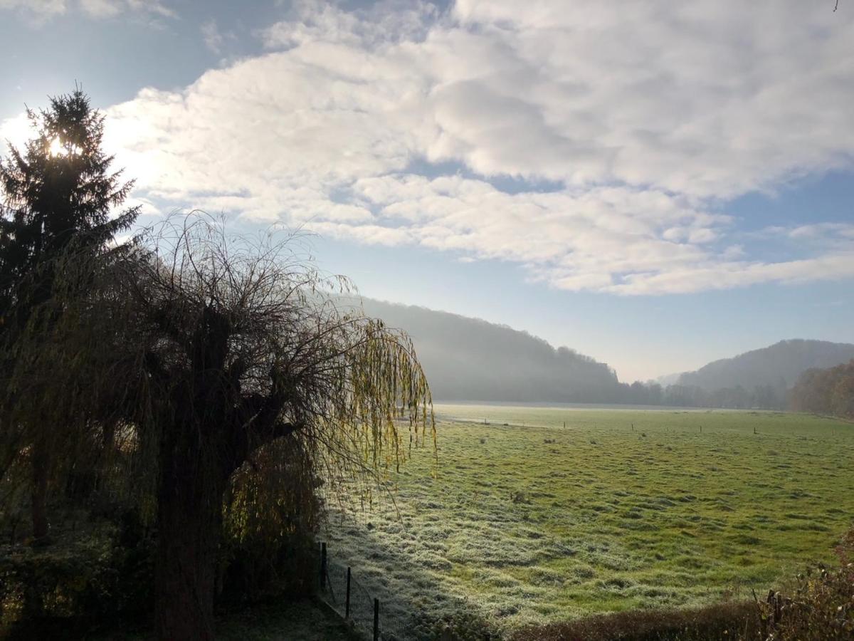 Gezellige villa met open haard en zonnige tuin. Doische Buitenkant foto